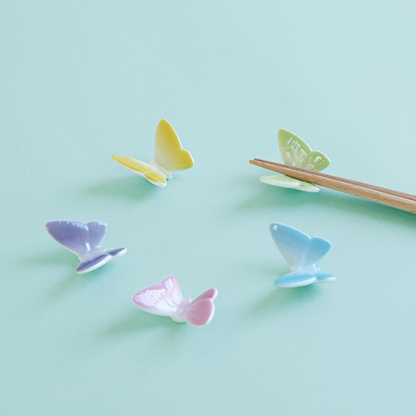 ALL PRODUCTS :: SERIES :: Butterfly :: Butterfly 箸置き 5pcs