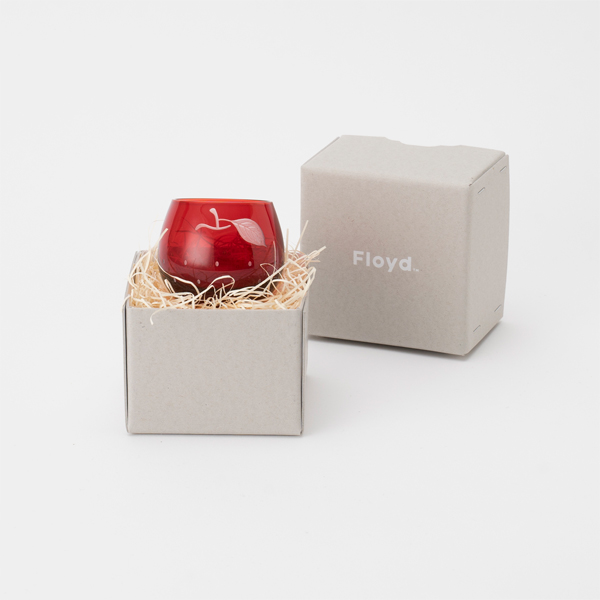 ALL PRODUCTS :: カップ・グラス・酒器 :: 江戸硝子りんご :: 江戸硝子